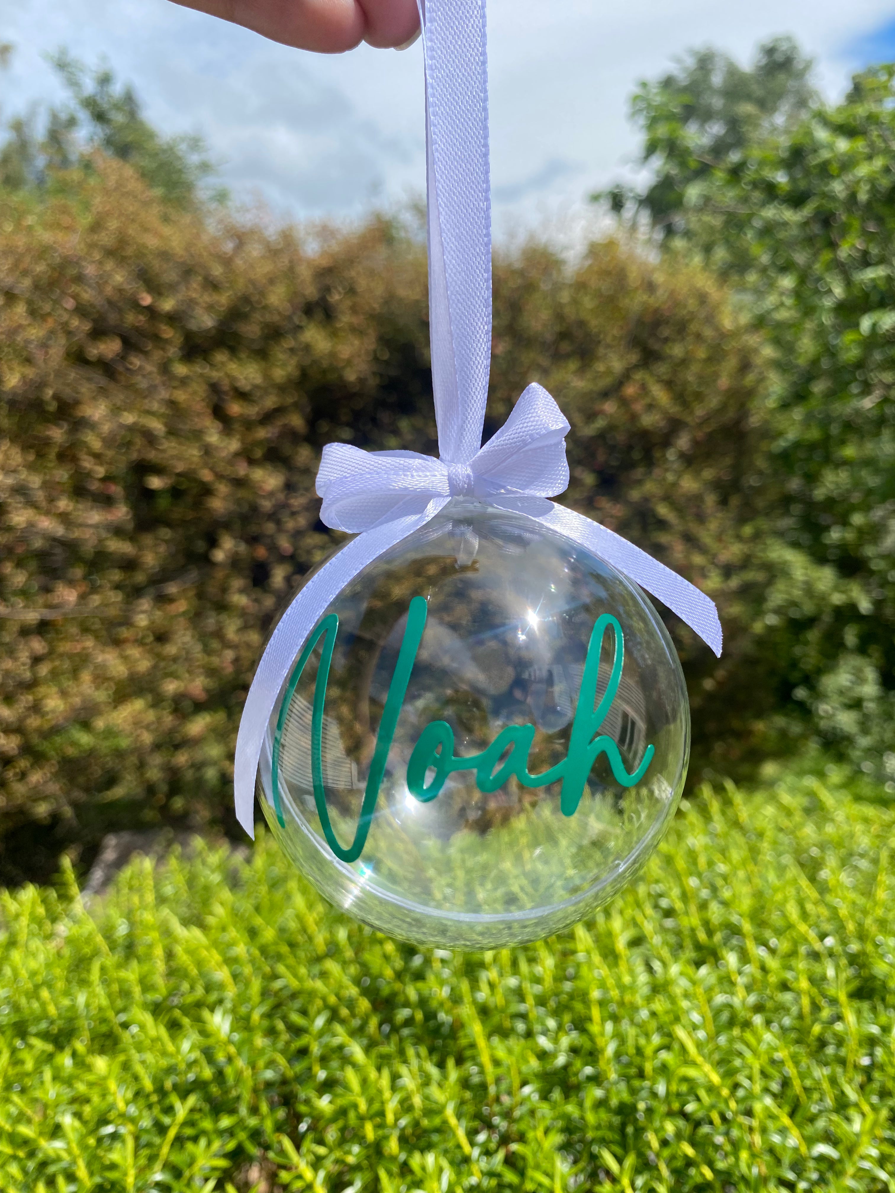 Personalised Baubles