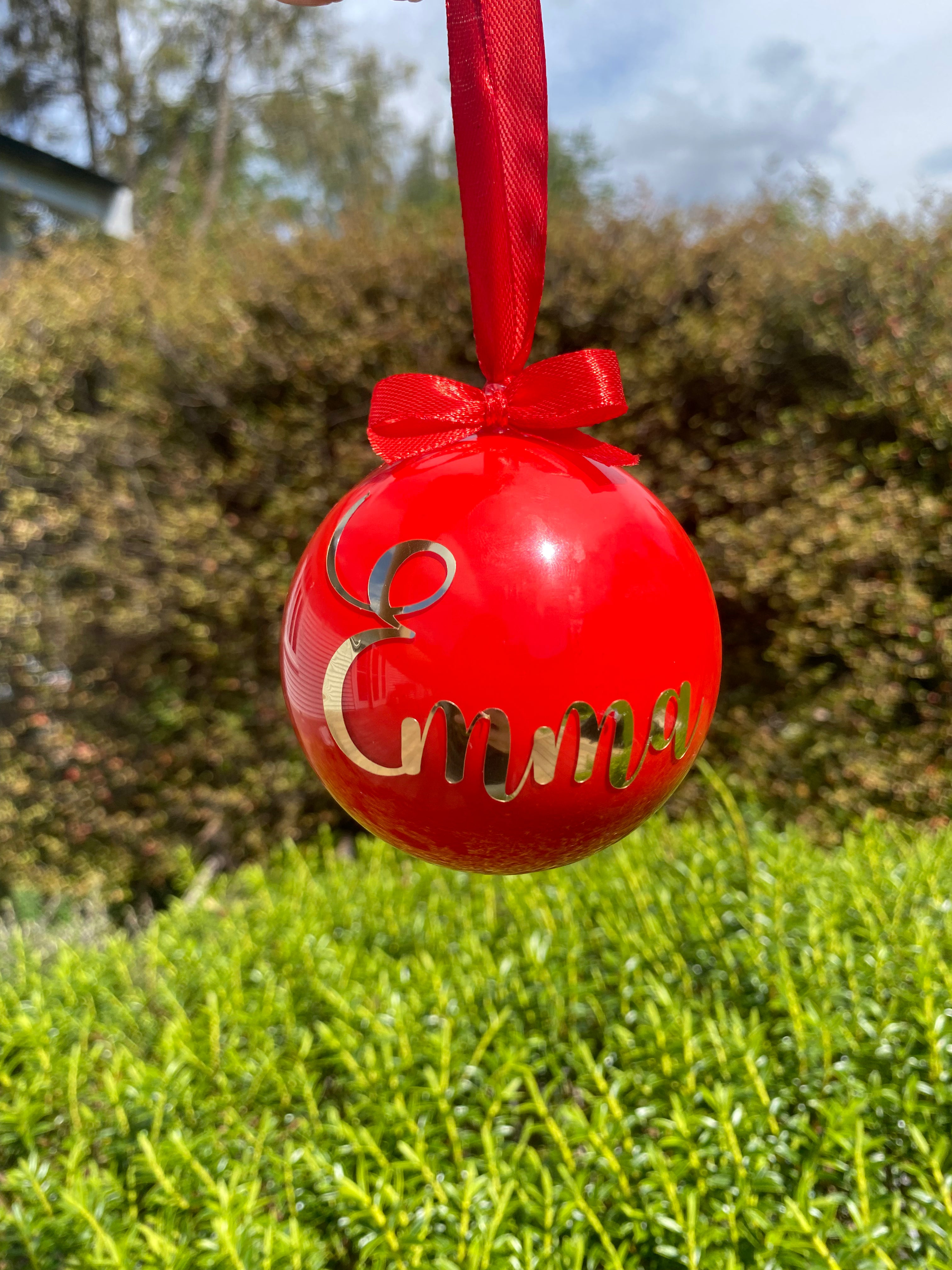 Personalised Baubles