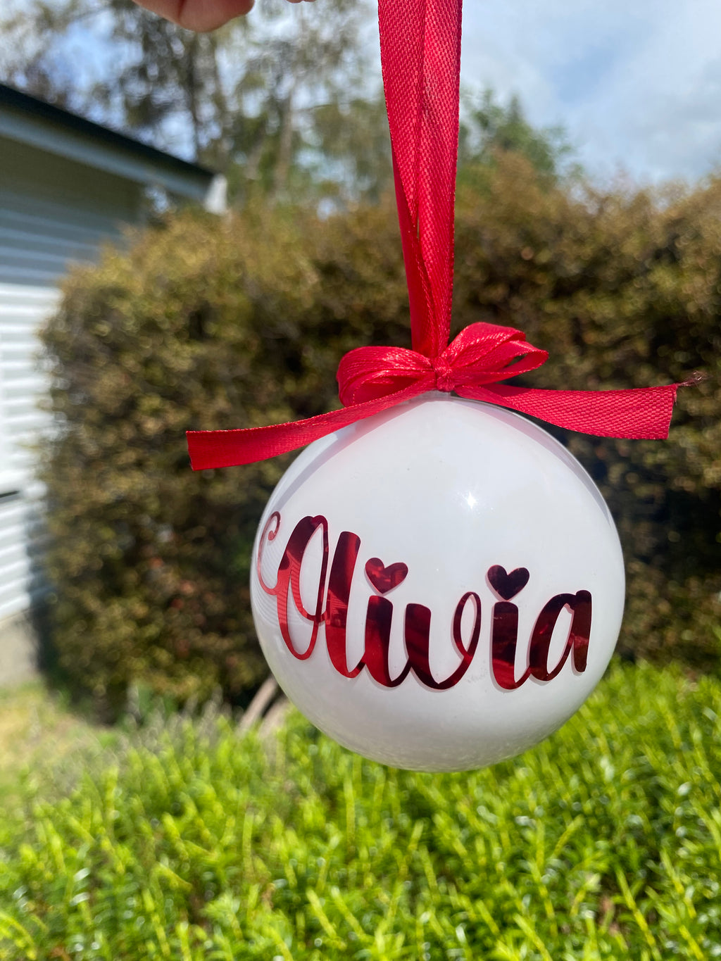 Personalised Baubles