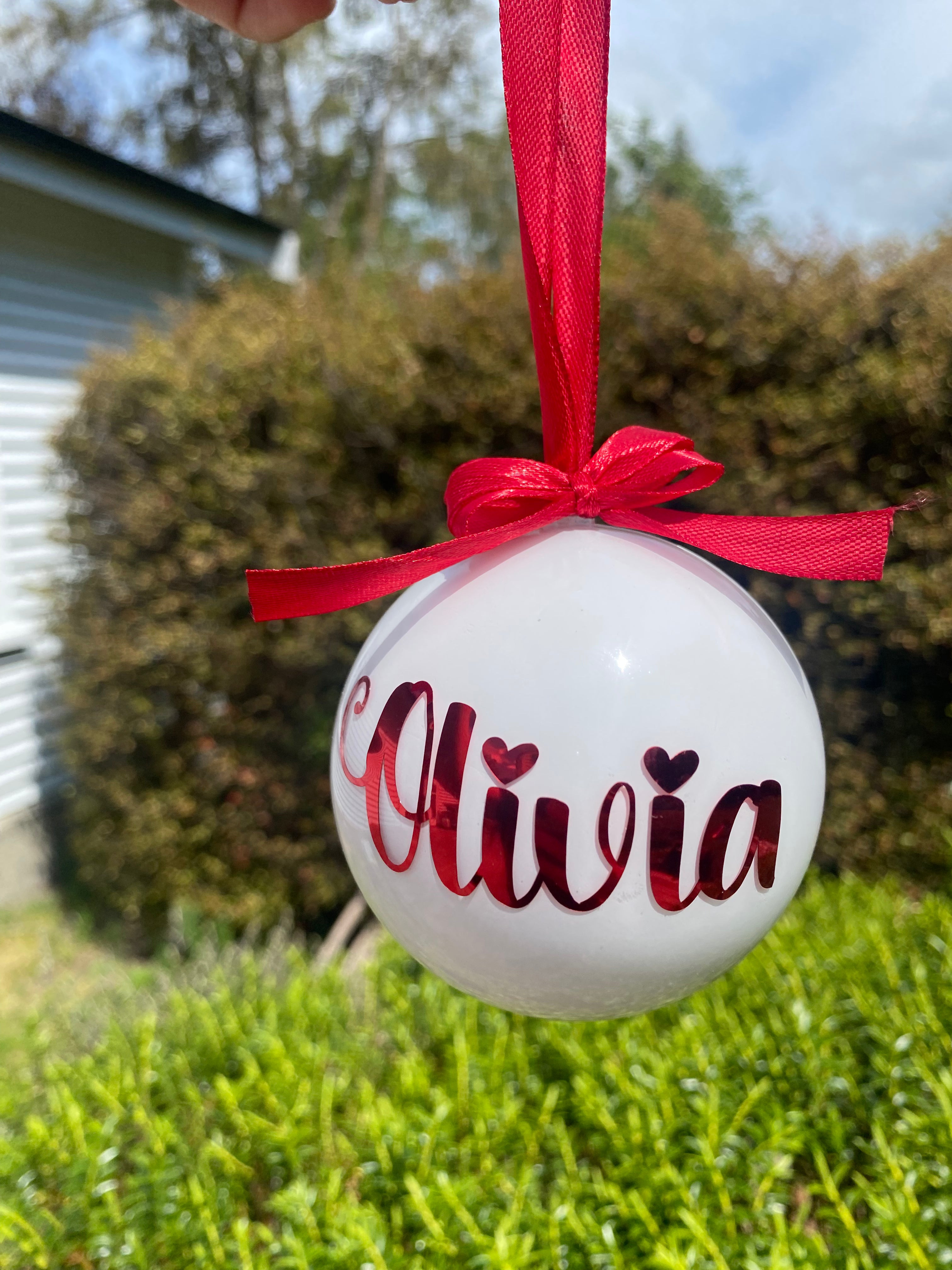 Personalised Baubles