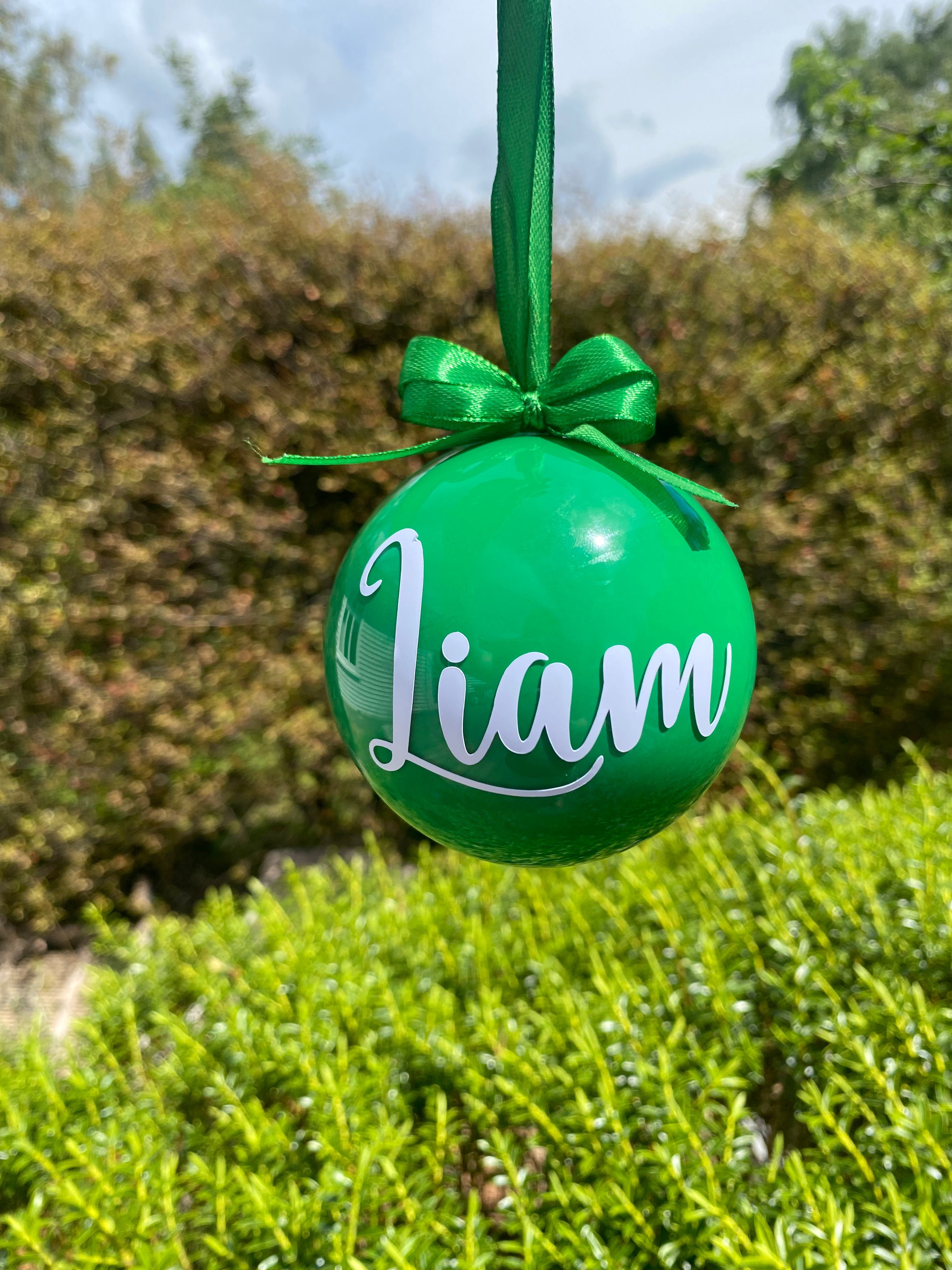 Personalised Baubles