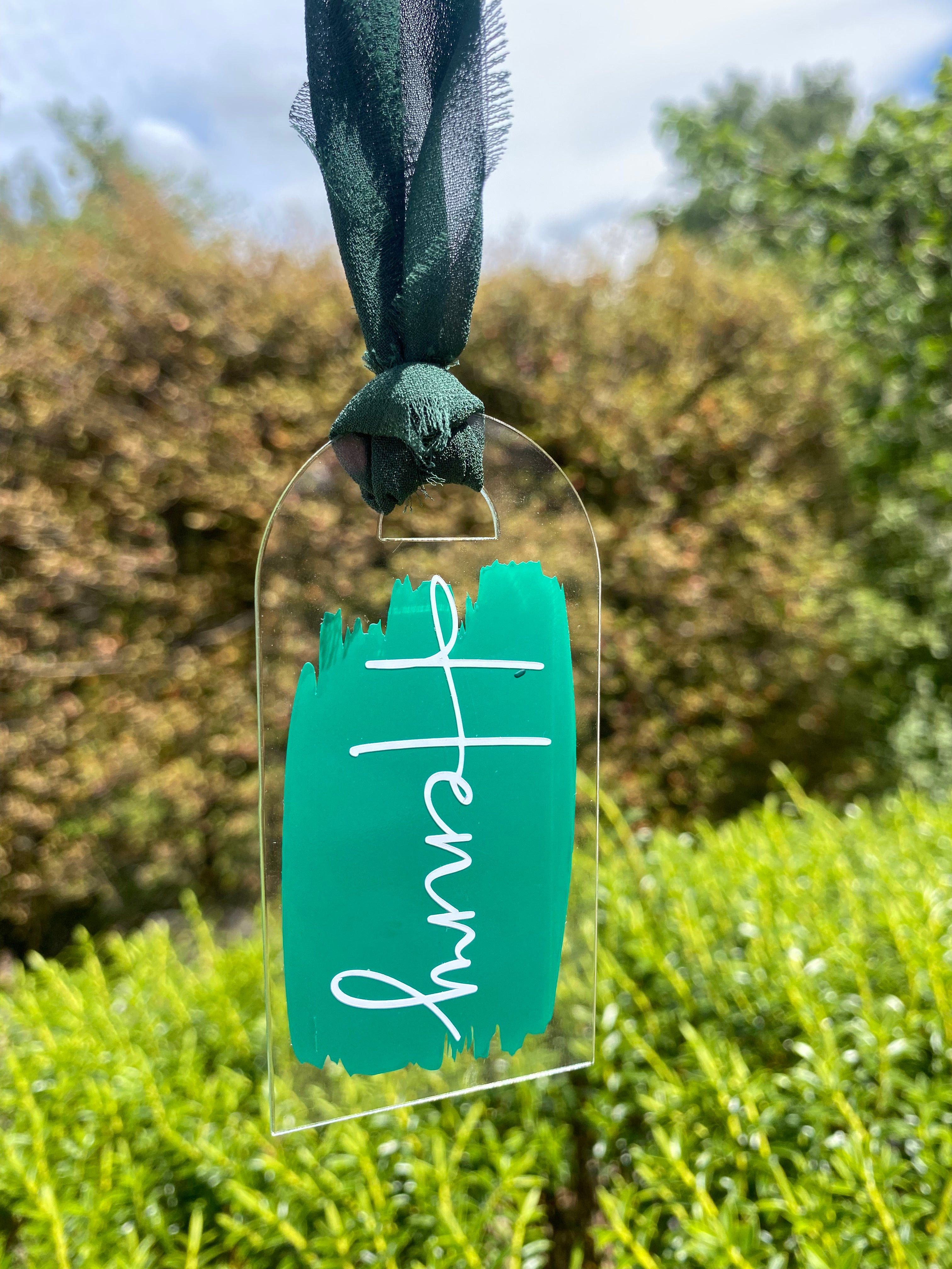 Personalized Acrylic Tags